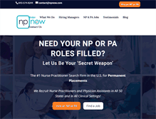 Tablet Screenshot of npnow.com